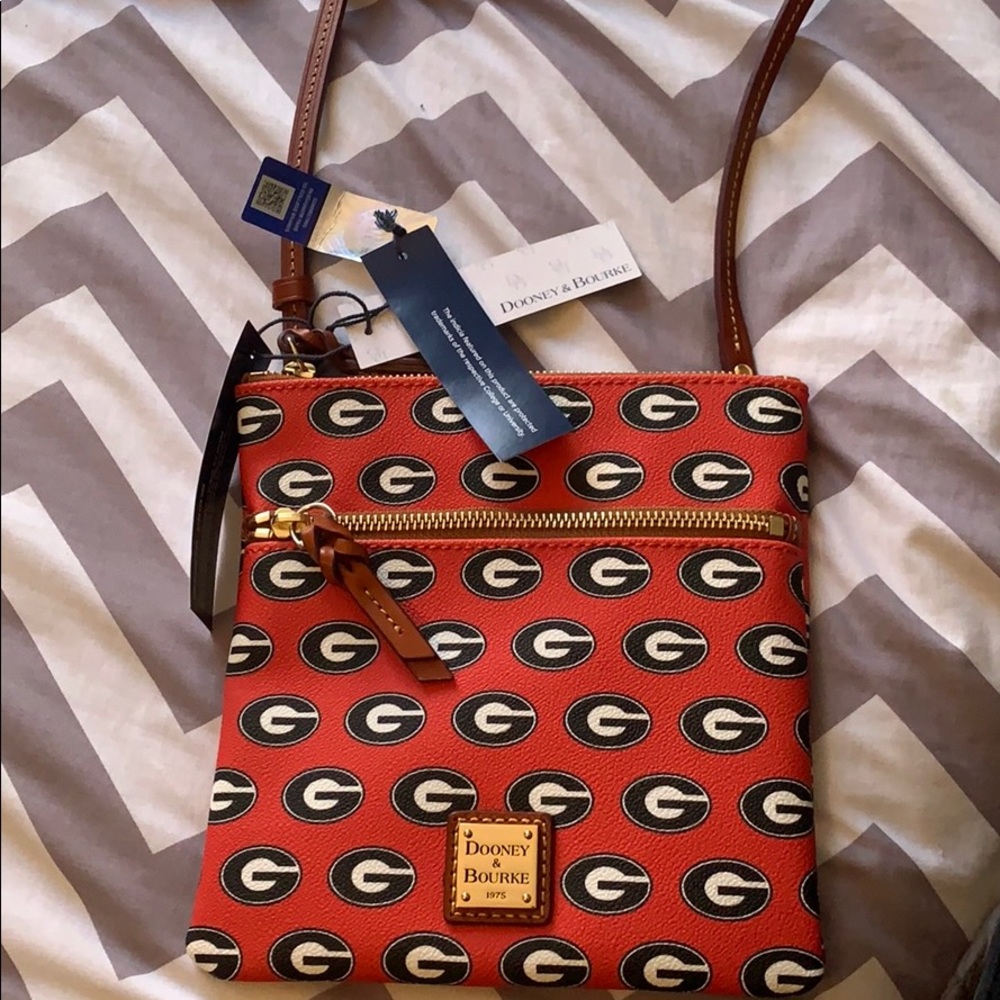 Dooney and Bourke Georgia Double ZIP Crossbody